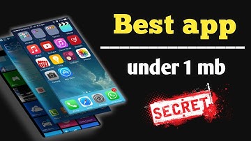 1 MB একটি দুর্দান্ত app অবশ্যই ডাউনলোড করুন | best app for android 2019