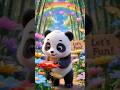 Learn Colors with Piko! 🎨✨🐼 #panda #dance #cartoon #cute