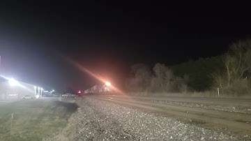 Ns 8098 trailing a eastbound Intermordal passing Concord Cars!