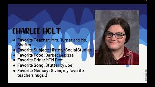 Yates Center Middle School 8th Grade Slideshow 2022