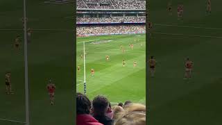 Hawthorn v Brisbane round 13 #shorts #afl Resimi