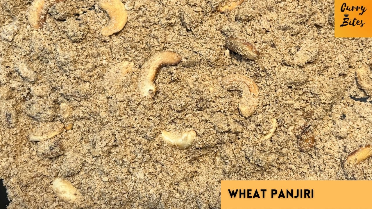 Wheat Panjiri| Easy Punjabi Sweet| Atta Panjiri| Wheat Health mix