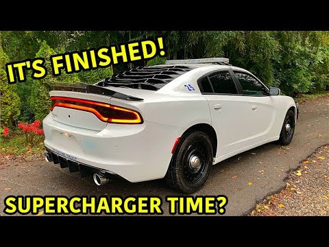 Rebuilding A Wrecked 2018 Dodge Charger Police Car Part 10