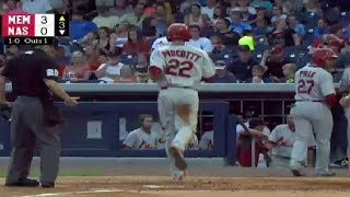 Memphis' Piscotty hits two-run homer