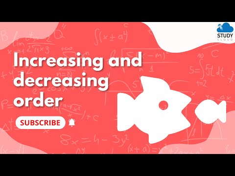 Increasing - Decreasing order | Standard 1 | Mathematics | Maharashtra State Board