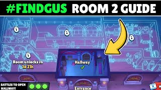 Find Gus Event - Hallway Room easy  Solution + All Secrets Rewards | Brawlstars