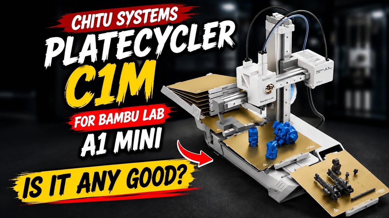 Chitu Systems PlateCycler C1M A1 Mini用 Chitu Systems PlateCycler C1M for Bambu Lab A1 Mini – Is It Worth