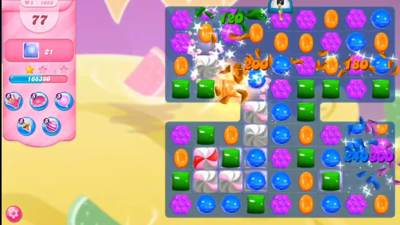 Conquer Candy Crush Saga LEVEL 1086 Now!