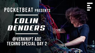 BEST LIVE TECHNO ACT EVER | Colin Benders @ Verknipt ADE Techno Special Day 2
