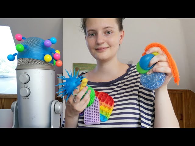 ASMR with FIDGET TOYS (deutsch/german)