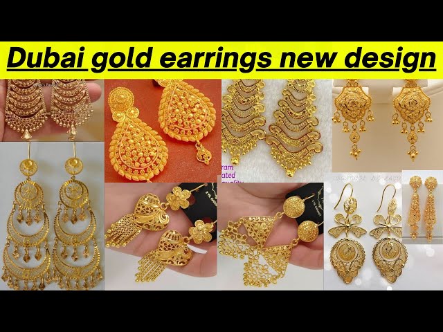 Buy 24k Gold Plated Coin Earrings, Dubai Gold Earrings, Dangle Drop Gold  Earrings, Middle East Jewelry, African Ethiopian Jewelry, Turkish Arab  Online in India - Etsy