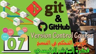 7 شرح فكرة عمل المؤشر الرئيسي في جيت Head Pointer in Git