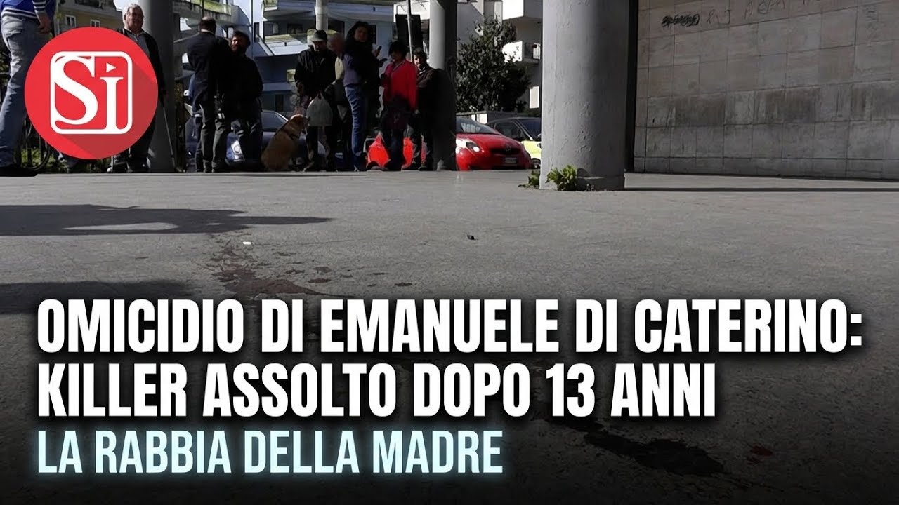 Omicidio di Emanuele Di Caterino: assolto il killer dopo 13 anni, la rabbia della madre