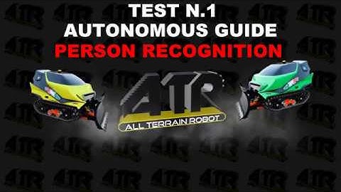 ATR Orbiter TEST AUTONOMOUS GUIDE: Person Recognition/Keep the distance and Follow me