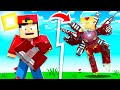 We find IRONMANS SUIT-CASE in Minecraft...