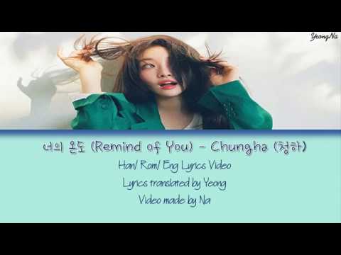 Remind Of You Video