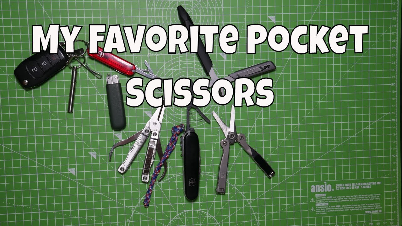 Favorite Pocket EDC Scissors 2020 YouTube
