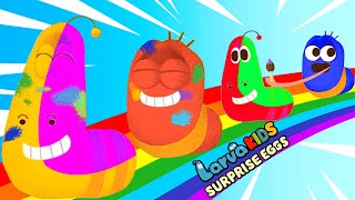 Color Slime Song ❤️💛💚💙 I Lost My Color 😭💜 | Larva Kids Song And Nursery Rhymes