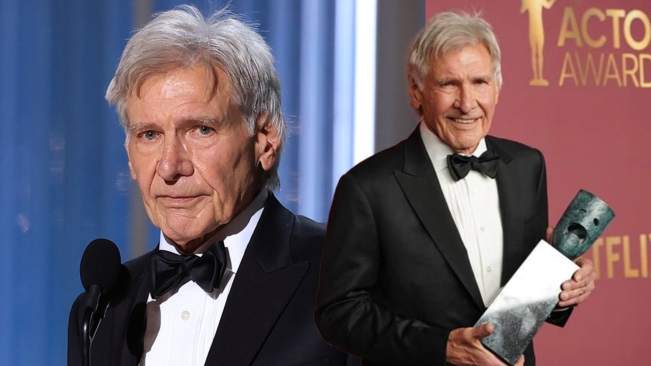 Харрисон Форд расплакался, принимая награду за вклад в актерское искусство.