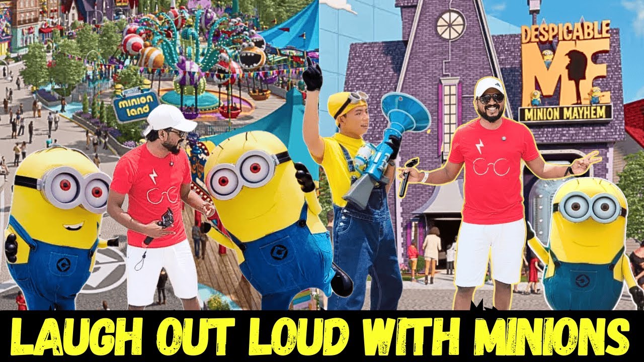 Ultimate Minion Mania Experience in Singapore 🇸🇬 | Despicable Me Ride |  Meet & Greet & Fun Moments