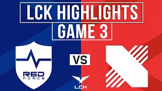 NS vs DRX Highlights Game 3 | LCK CUP 2026 | NS RedForce vs DRX