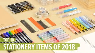 Top 10 Stationery Items of 2018