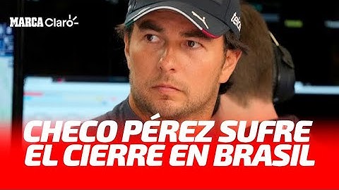 Russell consigue su primera victoria en la F1 y Checo Pérez sufre el cierre en Brasil