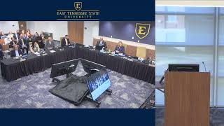 ETSU Board of Trustees Meeting – 1:30 p.m. - 11/14/2025