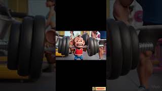 Golu's Gym Fiasco! 😂 Monkey Mayhem!