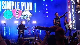 Simple Plan Full Concert - Fremont Street, Las Vegas 8/20/2022