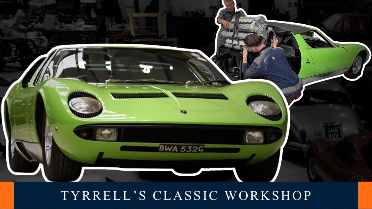 Workshop-rebuilt Miura at the NEC! | Tyrrell's Classic Workshop