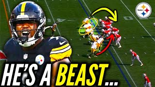 Why The Derrick Harmon Pittsburgh Steelers DEBUT Was Instrumental... | Film Analysis |