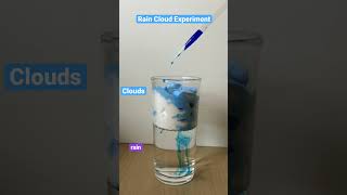 Science Experiment - Rain Cloud