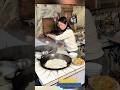 Cooking a delicious steaming hot crispy rice meal for the whole family