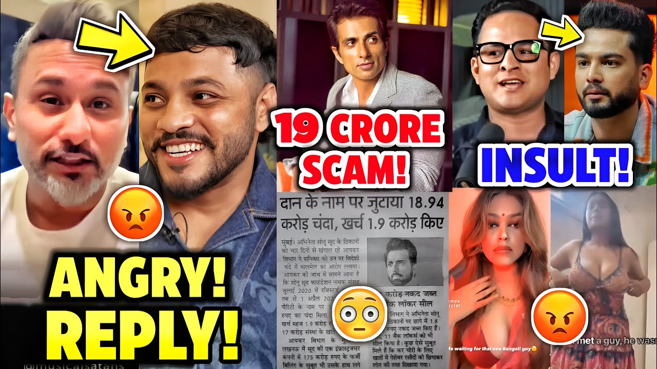 Sonu Sood HUGE SCAM EXPOSED? | ECL CEO Insults Elvish Yadav | Honey Singh Reply Raftaar | Ind Vs Pak