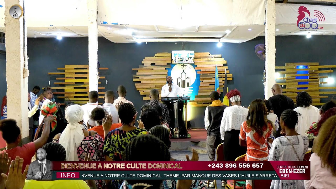 BIENVENUE A NOTRE CULTE DOMINICAL. DU 18 Janv 2026.