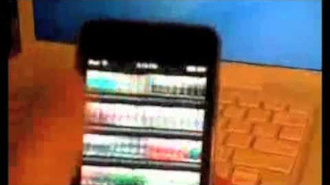 Demo 2 of iphone dev team jailbreak of Ipod Touch 2nd gen