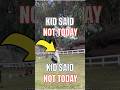 Little Boy delivers brutal tackle on his aunt while playing football