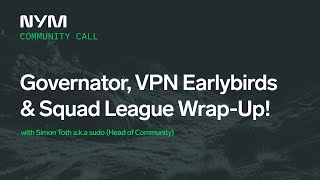 🌴 Thursday AMA with Sudo — Governator, VPN Earlybirds & Squad League Wrap-Up!