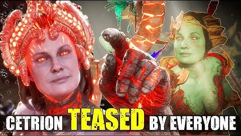 Who Roasts & Teases Cetrion the Best? (Relationship Banter Intro Dialogues) MK 11