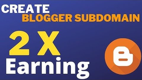 Create Subdomain In Blogger - Subdomain Kaise Banaye In Blogger  - Add Subdomain In Adsense Account