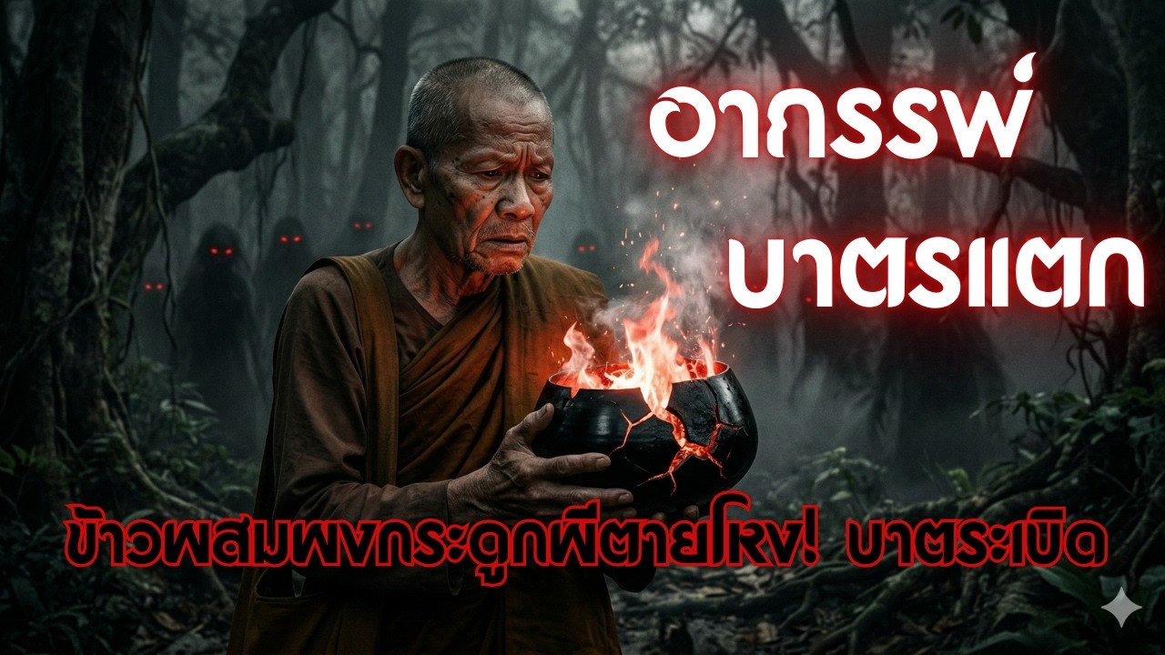 อาถรรพ์บาตรแตก! หลวงพ่อปะทะมนต์ดำ เจอของจริงตีกลับกระอักเลือดทั้งสำนัก