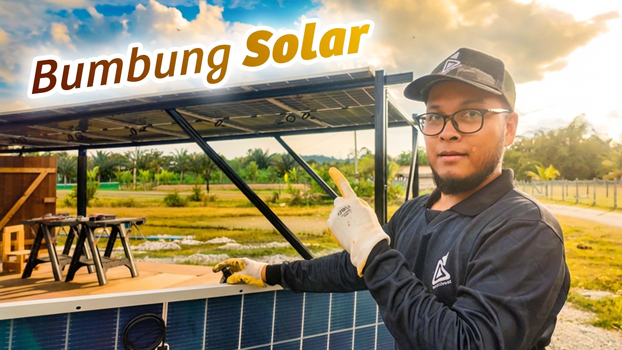 Solar Panel Jadi Bumbung | Redup dapat, elektrik pun dapat