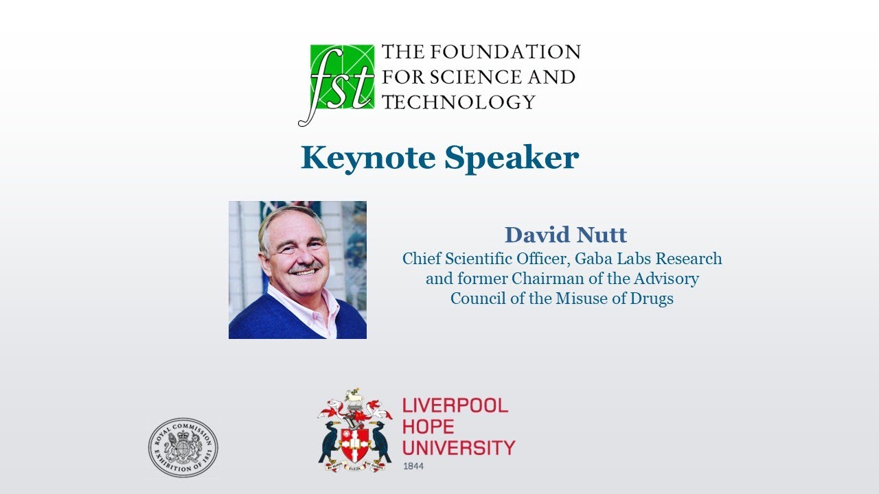 Keynote Speaker - Professor David Nutt