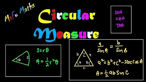 Circular Measure Part 1
