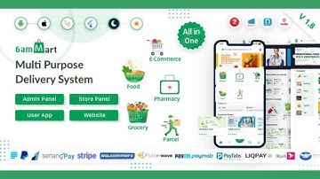 6amMart app source code free download || 6amMart - Multivendor Food, Grocery, Parcel, Pharmacy App