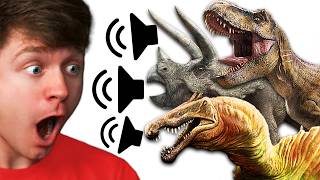 Reacting to UPDATED REAL DINOSAUR SOUNDS!?