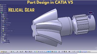 Celebrity Helical Gear Design in Catia V5 | CATIA V5 Tutorial | CAD359 Net Worth