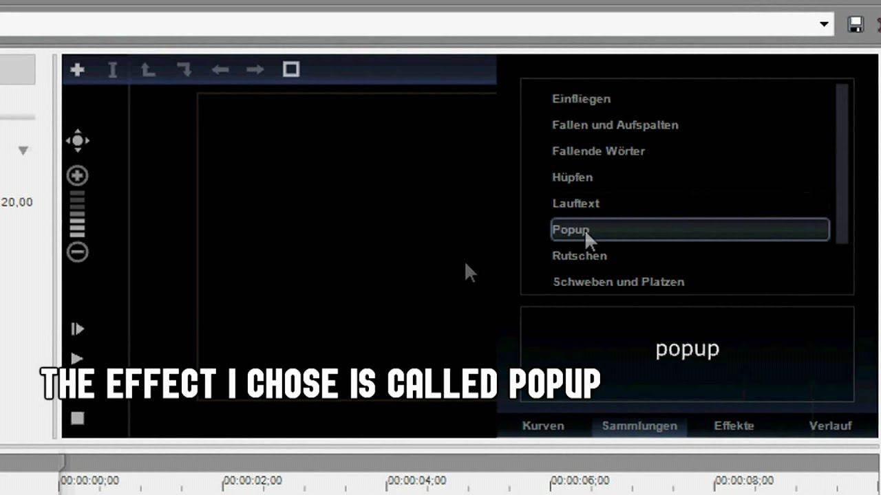 Sony Vegas Tutorial Pop-up Text Effect.