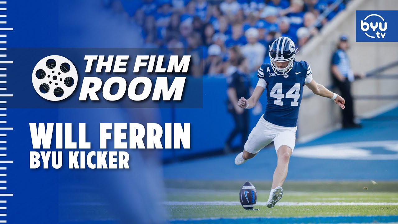 Will Ferrin breaks down his 56 yard field goal | Film Room BYUtv